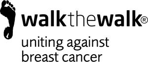 Walk the Walk - breast cancer charity Logo Vector