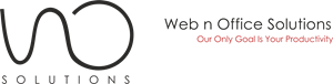 Web n Office Solutions Logo Vector