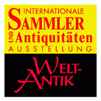 Welt Antik Logo Vector