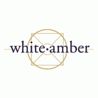 White Amber Logo PNG Vector