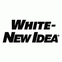White New Idea Logo PNG Vector