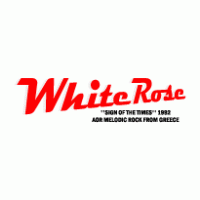 White Rose Logo PNG Vector