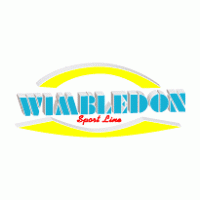 Wimbledon Sport Line Logo Vector