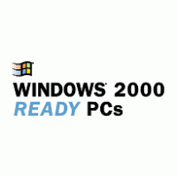 Windows 2000 Ready PCs Logo PNG Vector