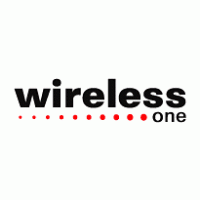 Wireless One Logo PNG Vector