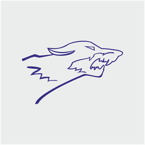 Wolf Mike Logo PNG Vector