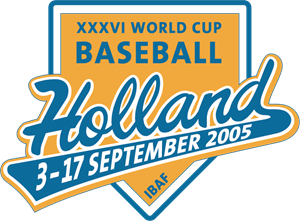 World Cup Baseball Holland 2005 Logo Vector