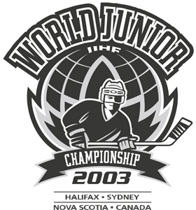 World Junior IIHF Championship 2003 Logo Vector