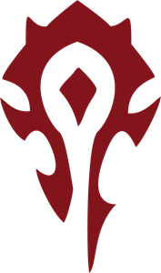 World of Warcraft Horde PvP Logo PNG Vector