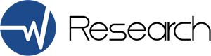W Research Logo PNG Vector
