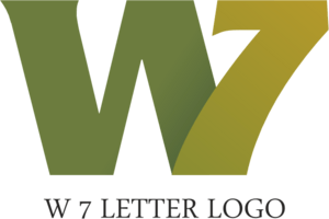 W7 Letter Logo PNG Vector