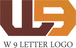 W9 Letter Logo PNG Vector