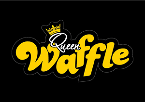 Waffle Queen Logo PNG Vector
