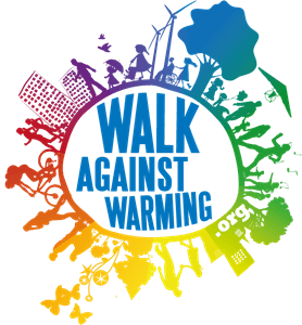 Walk Against Warming Logo PNG Vector