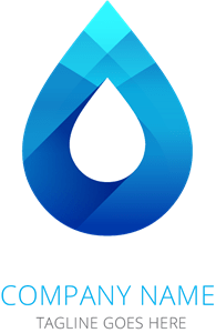 water drop icon vector