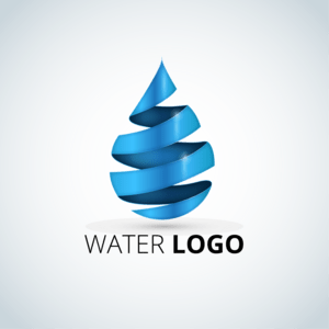 Water Logo PNG Vector