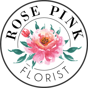 watercolor rose pink Logo Vector