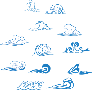 wave Logo PNG Vector