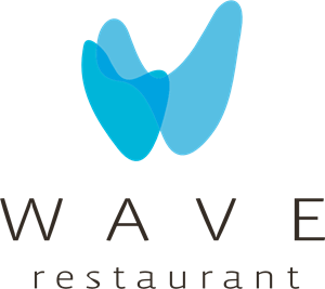 Wave Restaurant Logo PNG Vector