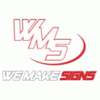 We Make Signs Logo PNG Vector