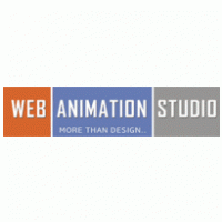 Web Animation Studio Logo Vector