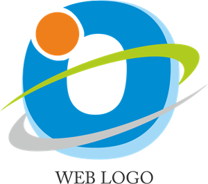 Web O Letter Design Logo PNG Vector