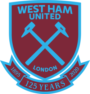 West Ham United 125th anniversary Emblem Logo PNG Vector
