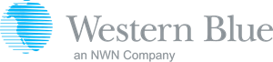 Western Blue Logo Vector