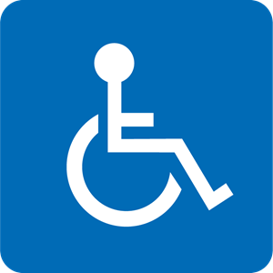 wheelchair accessible Logo Vector