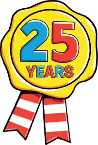 Where's Waldo 25 Years Logo PNG Vector