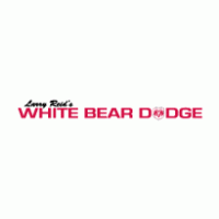 White Bear Dodge Logo Vector