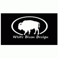 White Bison Design Logo PNG Vector