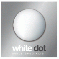 White Dot Logo Vector
