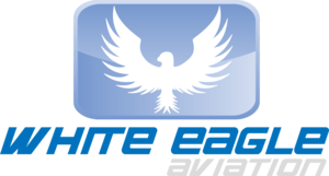 White Eagle Aviation Logo PNG Vector