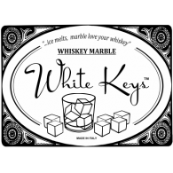 White Keys Logo PNG Vector
