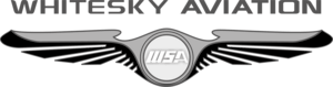 White sky aviation Logo PNG Vector
