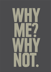 Why me? Why not. Logo PNG Vector