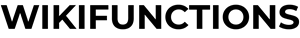 Wikifunctions wordmark Logo Vector