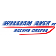 William Ayer Racing Driver Logo Vector