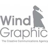 Wind Graphic Logo PNG Vector