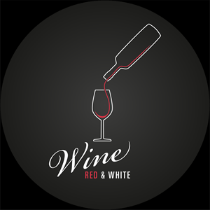Wine Logo PNG Vector