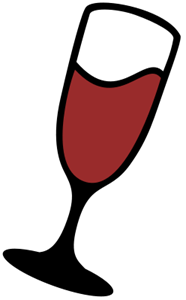 WINE operating system Logo PNG Vector