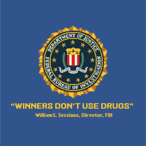 Winners Don't Use Drugs (Arcade Screen) Logo PNG Vector
