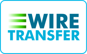 Wire Transfer Logo Vector