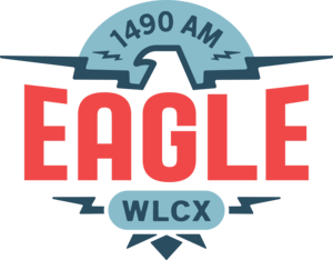 WLCX 1490AM EAGLE Logo PNG Vector