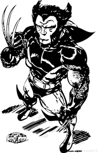 Wolverine Logo PNG Vector