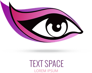 Woman eye Logo PNG Vector