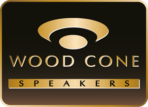 Wood Cone Speakers Logo PNG Vector