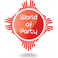 World of Party Logo Vector