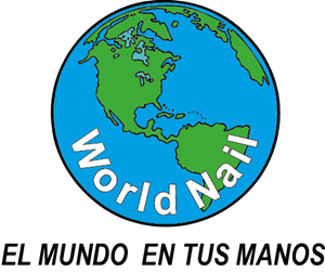 world nail Logo Vector